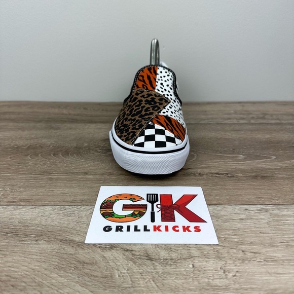Women’s Vans Classic Slip-On “Patchwork Dalmatian” - Picture 2 of 5